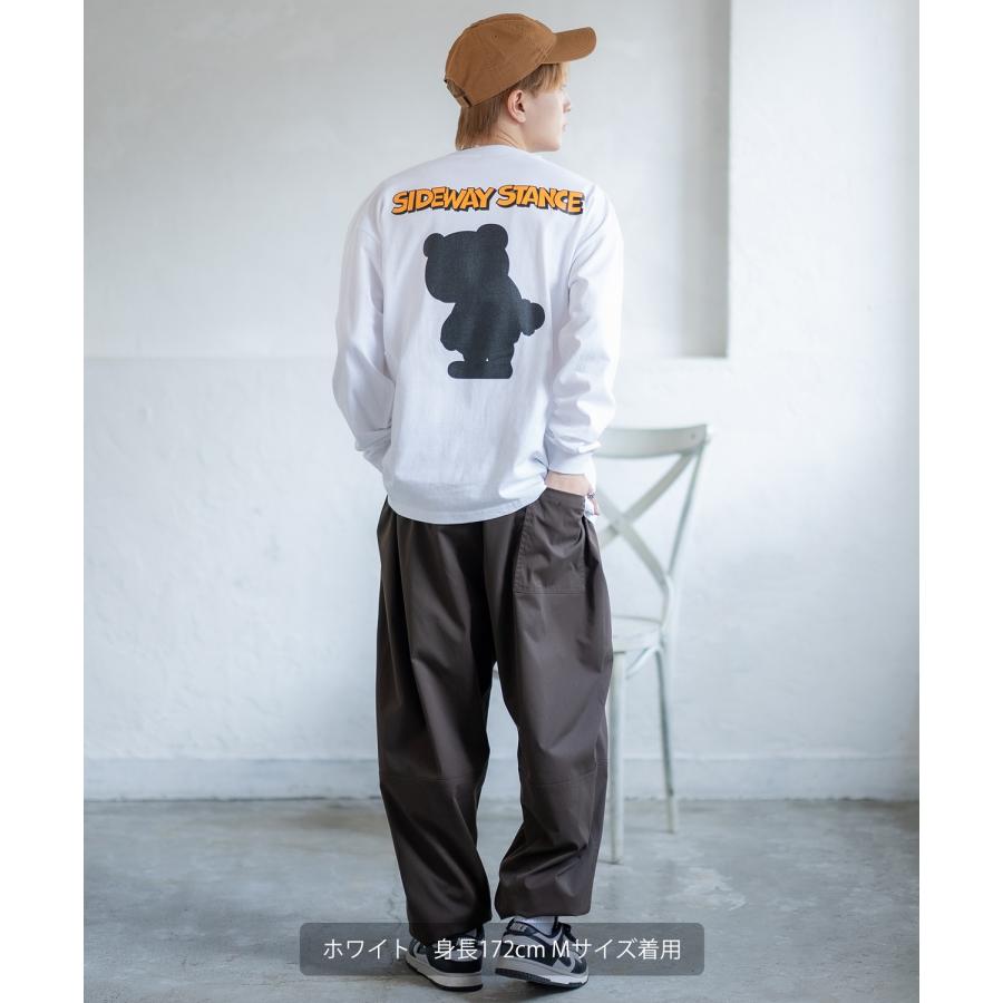 長袖Tシャツ メンズ SIDEWAY STANCE サイドウェイスタンス オリジナルプリント シルエット カットソー ロンT カジュアル スケーター ストリート 古着MIX 韓国 | improves | 13