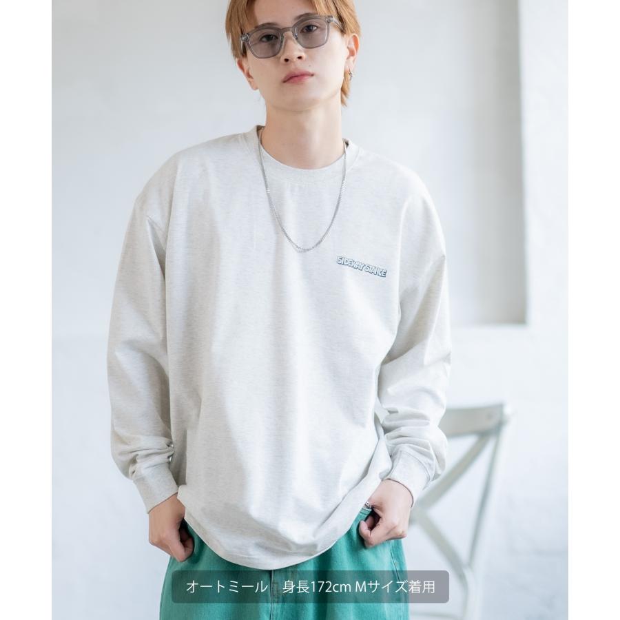 長袖Tシャツ メンズ SIDEWAY STANCE サイドウェイスタンス オリジナルプリント シルエット カットソー ロンT カジュアル スケーター ストリート 古着MIX 韓国 | improves | 15
