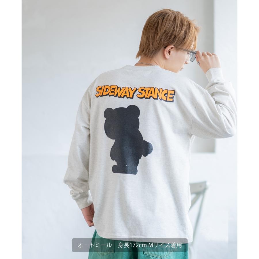 長袖Tシャツ メンズ SIDEWAY STANCE サイドウェイスタンス オリジナルプリント シルエット カットソー ロンT カジュアル スケーター ストリート 古着MIX 韓国 | improves | 16