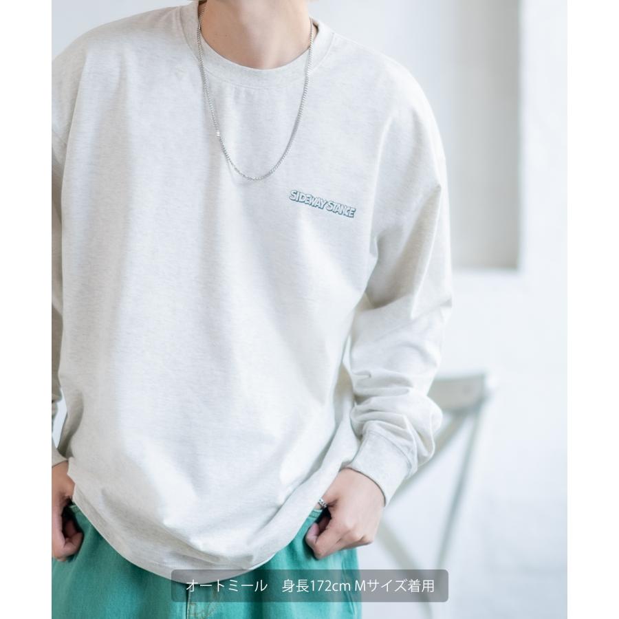 長袖Tシャツ メンズ SIDEWAY STANCE サイドウェイスタンス オリジナルプリント シルエット カットソー ロンT カジュアル スケーター ストリート 古着MIX 韓国 | improves | 17