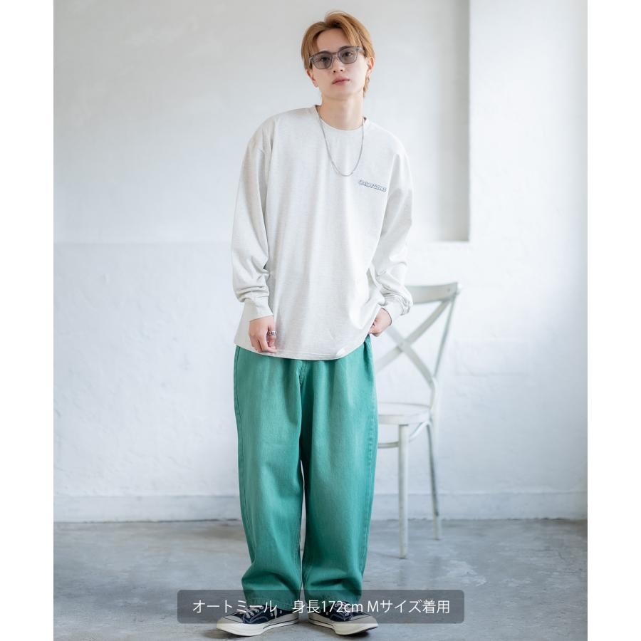 長袖Tシャツ メンズ SIDEWAY STANCE サイドウェイスタンス オリジナルプリント シルエット カットソー ロンT カジュアル スケーター ストリート 古着MIX 韓国 | improves | 18