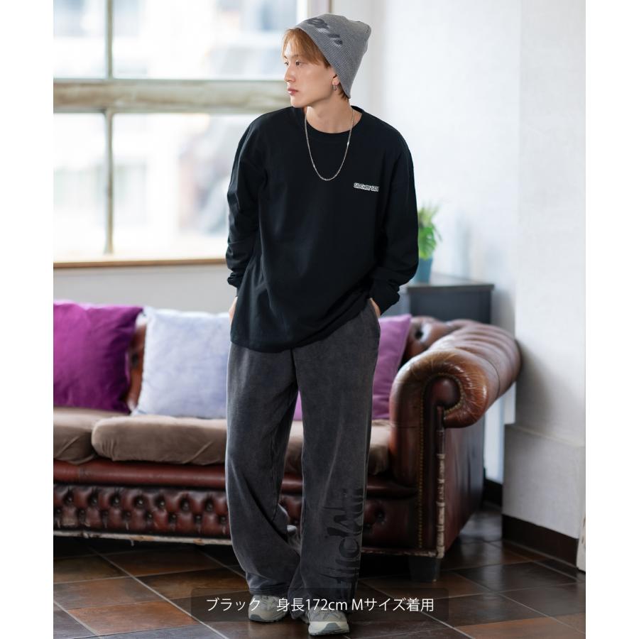 長袖Tシャツ メンズ SIDEWAY STANCE サイドウェイスタンス オリジナルプリント シルエット カットソー ロンT カジュアル スケーター ストリート 古着MIX 韓国 | improves | 07