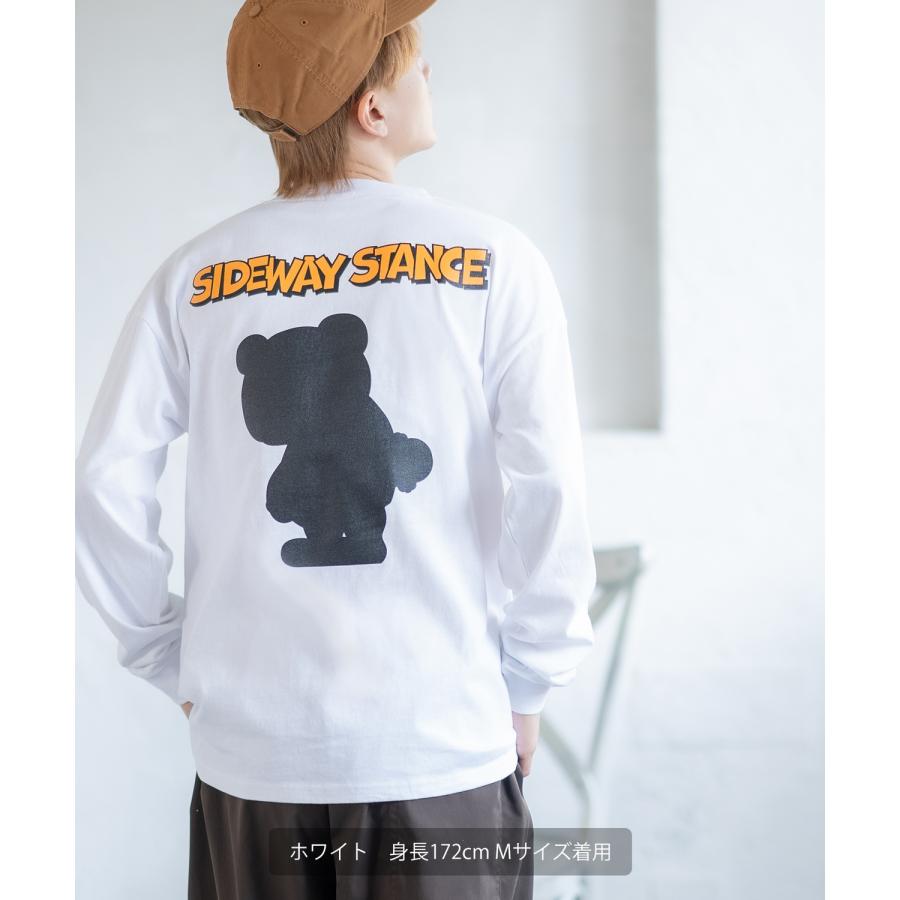 長袖Tシャツ メンズ SIDEWAY STANCE サイドウェイスタンス オリジナルプリント シルエット カットソー ロンT カジュアル スケーター ストリート 古着MIX 韓国 | improves | 11