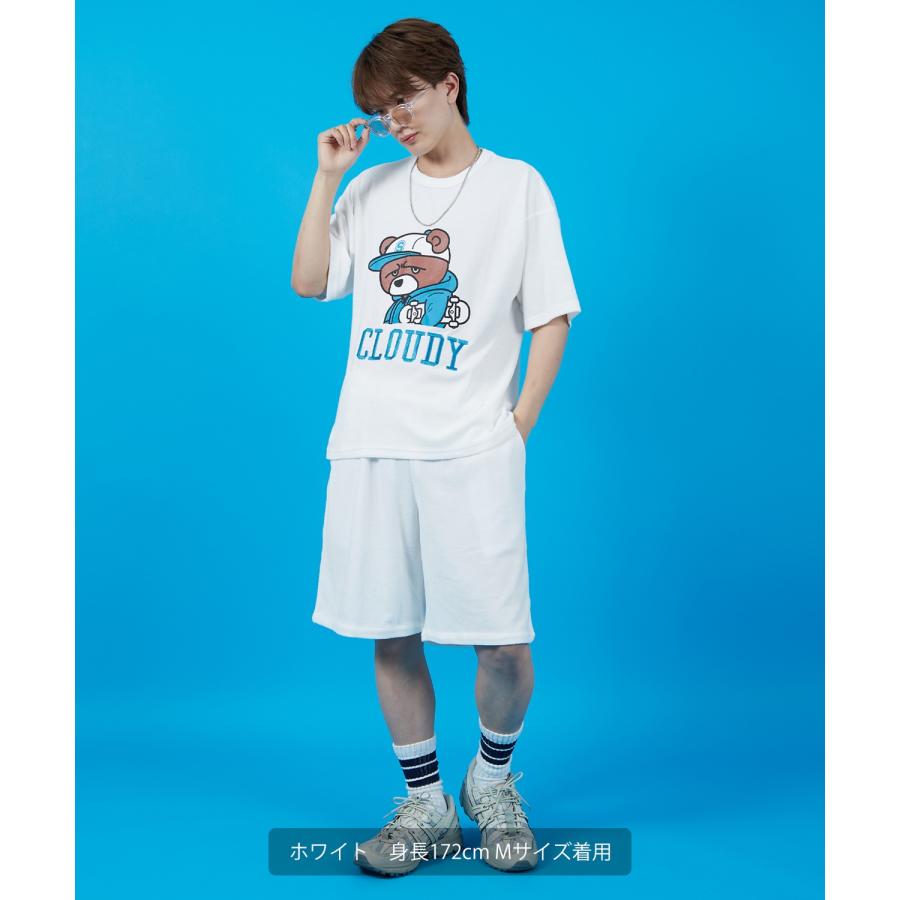 Tシャツ メンズ SIDEWAY STANCE サイドウェイスタンス パイル地 半袖カットソー プリント 刺しゅう アメカジ カジュアル スケーター ストリート 古着MIX 韓国 | improves | 13