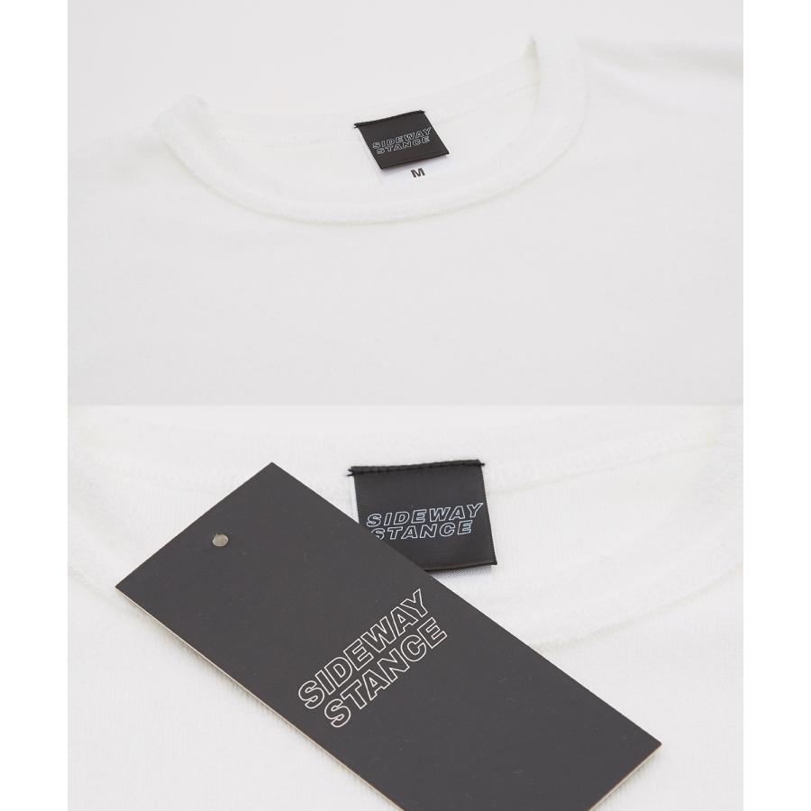 Tシャツ メンズ SIDEWAY STANCE サイドウェイスタンス パイル地 半袖カットソー プリント 刺しゅう アメカジ カジュアル スケーター ストリート 古着MIX 韓国 | improves | 20