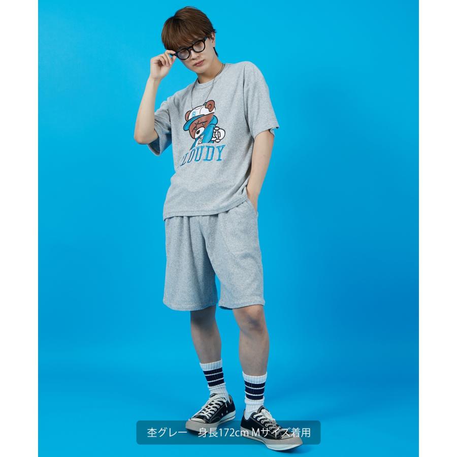 Tシャツ メンズ SIDEWAY STANCE サイドウェイスタンス パイル地 半袖カットソー プリント 刺しゅう アメカジ カジュアル スケーター ストリート 古着MIX 韓国 | improves | 08