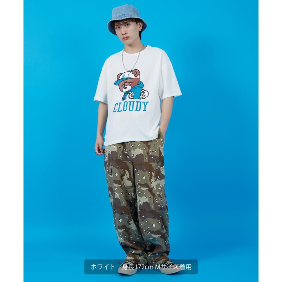 Tシャツ メンズ SIDEWAY STANCE サイドウェイスタンス パイル地 半袖カットソー プリント 刺しゅう アメカジ カジュアル スケーター ストリート 古着MIX 韓国 | improves | 12