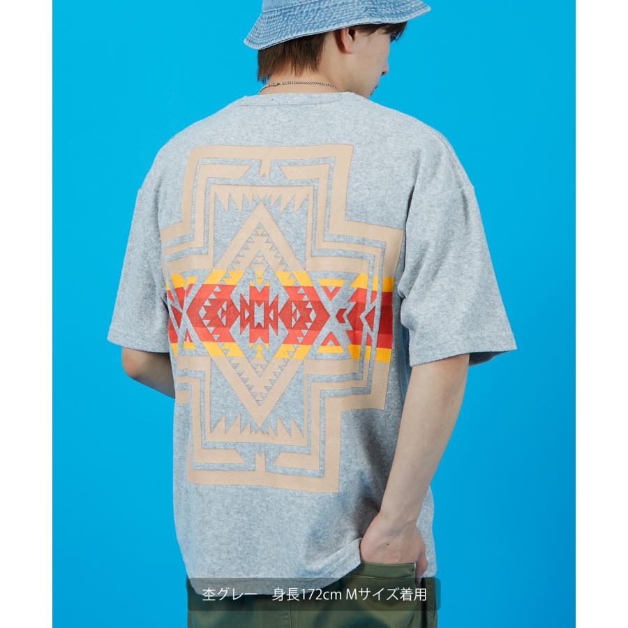Tシャツ メンズ SIDEWAY STANCE サイドウェイスタンス パイル地 半袖カットソー プリント 刺しゅう アメカジ カジュアル スケーター ストリート 古着MIX 韓国 | improves | 16