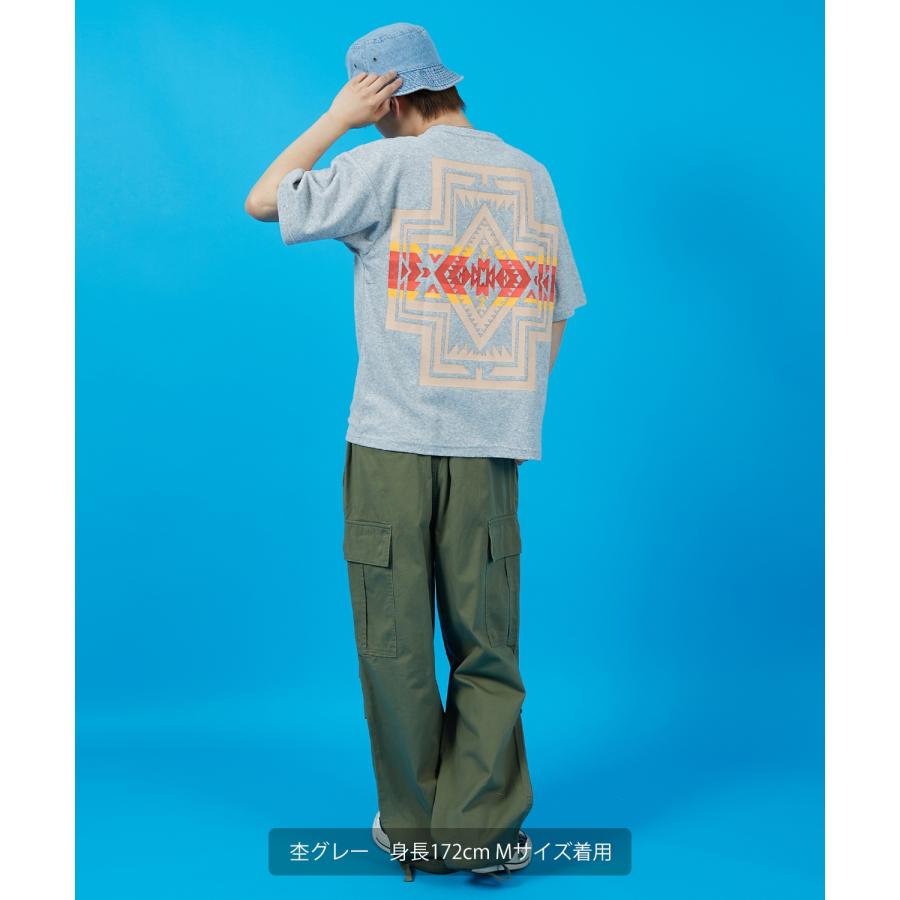 Tシャツ メンズ SIDEWAY STANCE サイドウェイスタンス パイル地 半袖カットソー プリント 刺しゅう アメカジ カジュアル スケーター ストリート 古着MIX 韓国 | improves | 19