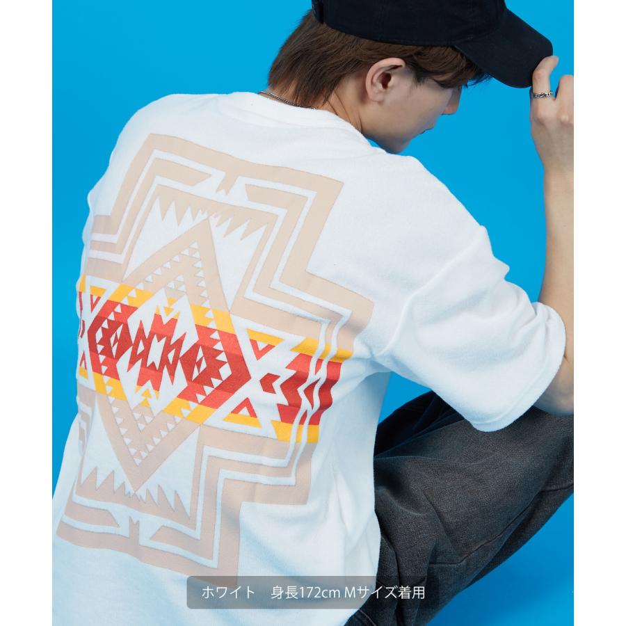 Tシャツ メンズ SIDEWAY STANCE サイドウェイスタンス パイル地 半袖カットソー プリント 刺しゅう アメカジ カジュアル スケーター ストリート 古着MIX 韓国 | improves | 12