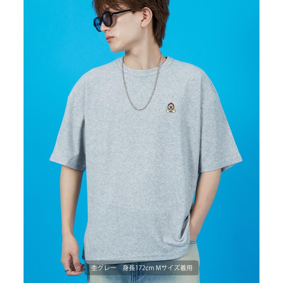 Tシャツ メンズ SIDEWAY STANCE サイドウェイスタンス パイル地 半袖カットソー ワンポイント刺しゅう アメカジ カジュアル スケーター ストリート 古着MIX 韓国 | improves | 14