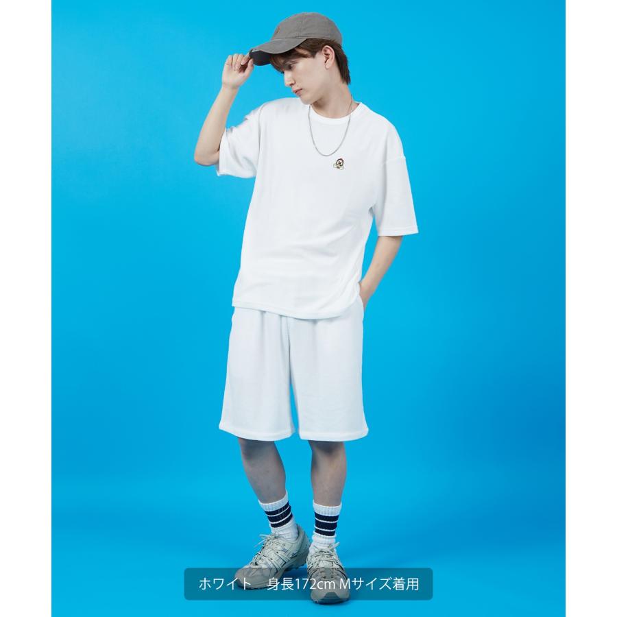 Tシャツ メンズ SIDEWAY STANCE サイドウェイスタンス パイル地 半袖カットソー ワンポイント刺しゅう アメカジ カジュアル スケーター ストリート 古着MIX 韓国 | improves | 08