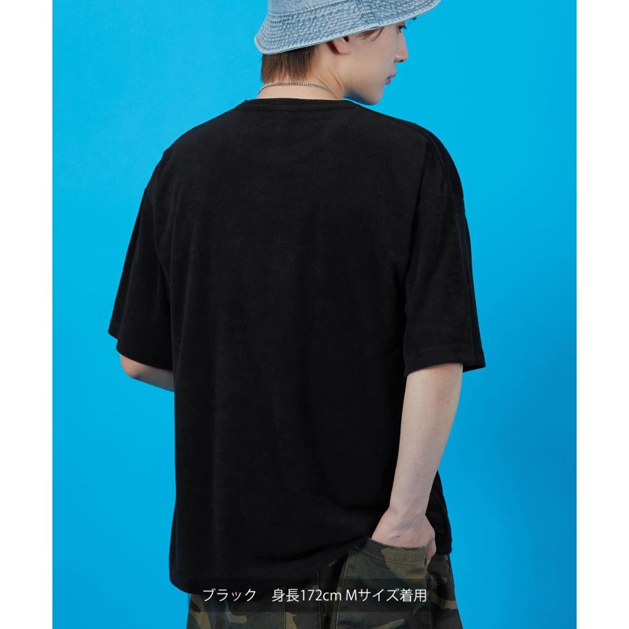 Tシャツ メンズ SIDEWAY STANCE サイドウェイスタンス パイル地 半袖カットソー ワンポイント刺しゅう アメカジ カジュアル スケーター ストリート 古着MIX 韓国 | improves | 11