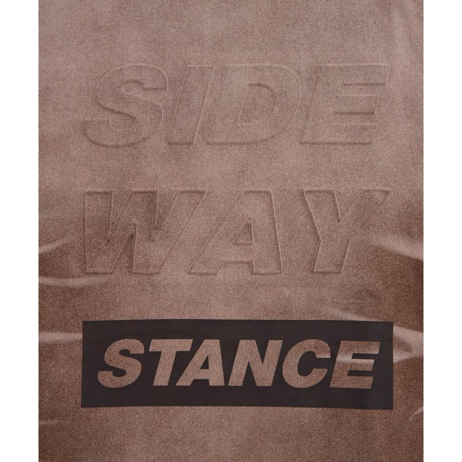 Tシャツ メンズ SIDEWAY STANCE サイドウェイスタンス エンボス ロゴプリント アメカジ カジュアル スケーター ストリート 古着MIX 韓国 | improves | 18