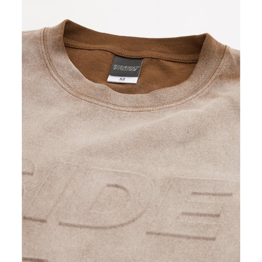 Tシャツ メンズ SIDEWAY STANCE サイドウェイスタンス エンボス ロゴプリント アメカジ カジュアル スケーター ストリート 古着MIX 韓国 | improves | 19