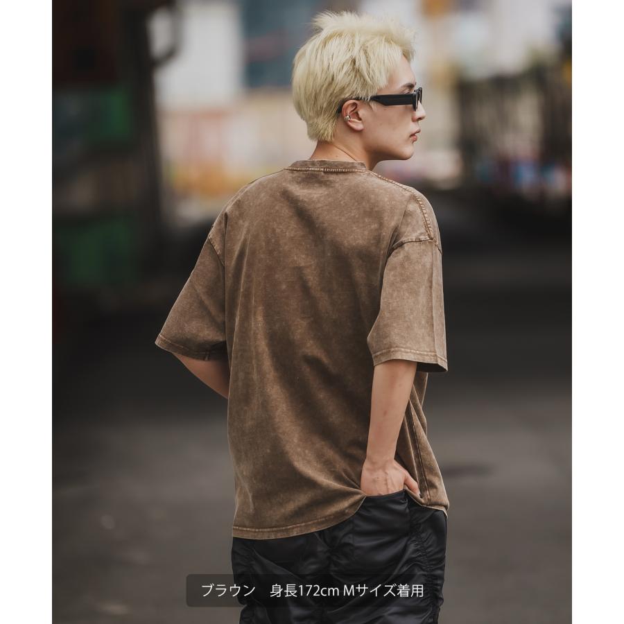 Tシャツ メンズ SIDEWAY STANCE サイドウェイスタンス ロゴ刺しゅう アメカジ カジュアル スケーター ストリート 古着MIX 韓国 | improves | 13