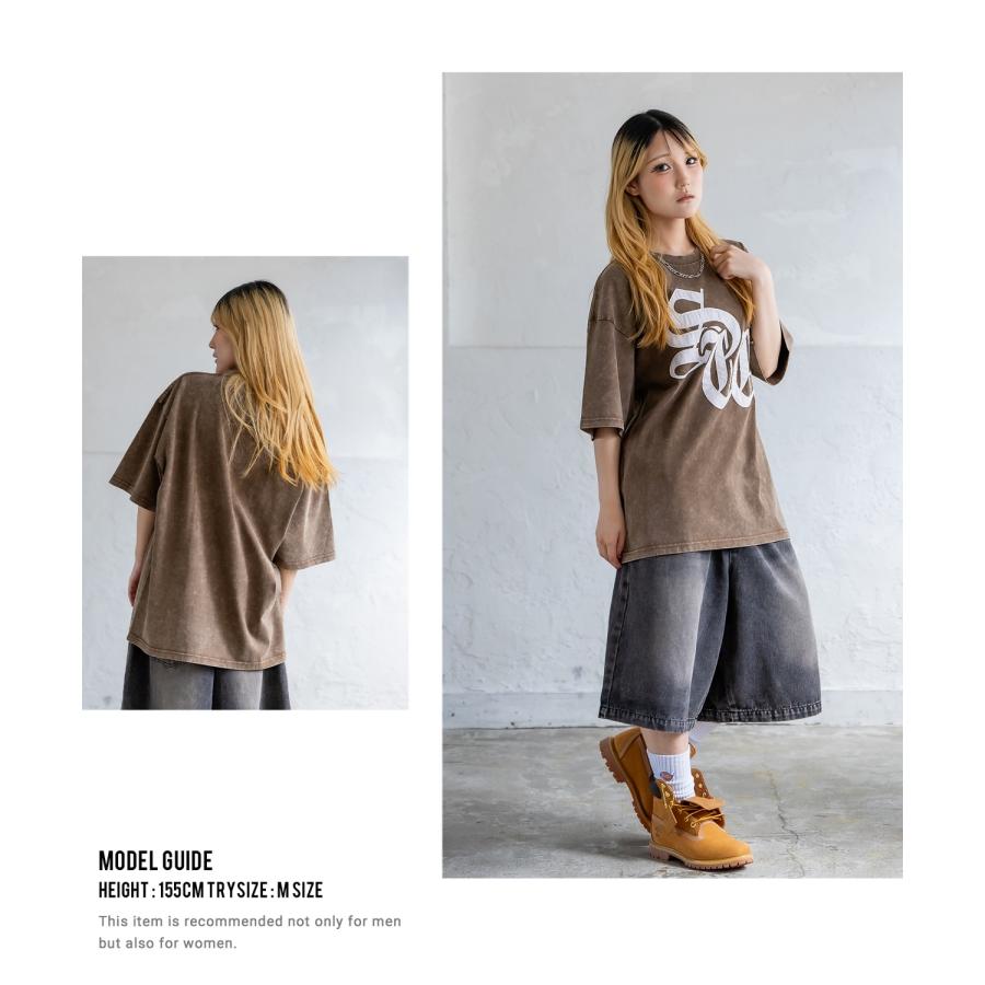 Tシャツ メンズ SIDEWAY STANCE サイドウェイスタンス ロゴ刺しゅう アメカジ カジュアル スケーター ストリート 古着MIX 韓国 | improves | 16