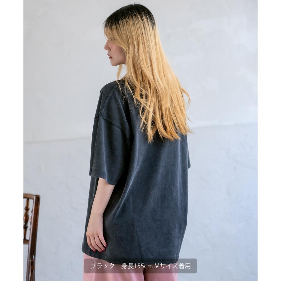 Tシャツ メンズ SIDEWAY STANCE サイドウェイスタンス ロゴ刺しゅう アメカジ カジュアル スケーター ストリート 古着MIX 韓国 | improves | 04