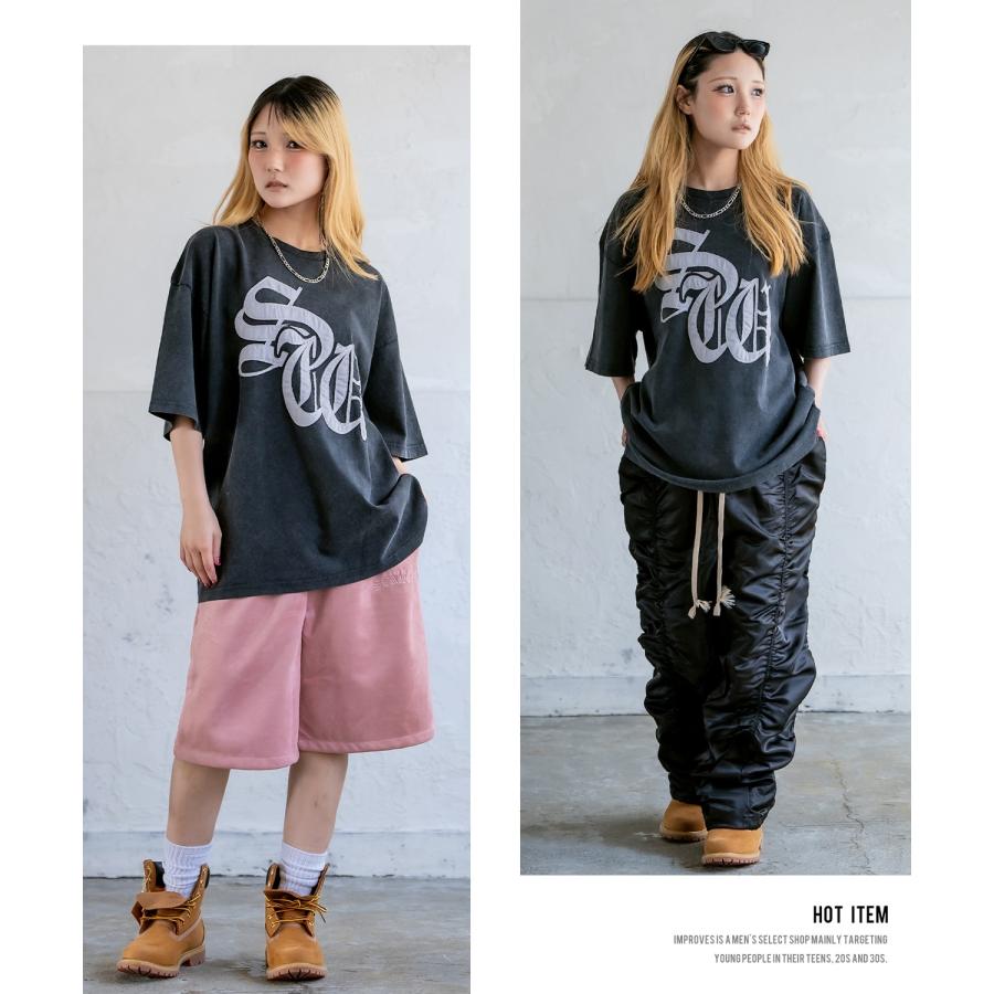 Tシャツ メンズ SIDEWAY STANCE サイドウェイスタンス ロゴ刺しゅう アメカジ カジュアル スケーター ストリート 古着MIX 韓国 | improves | 05