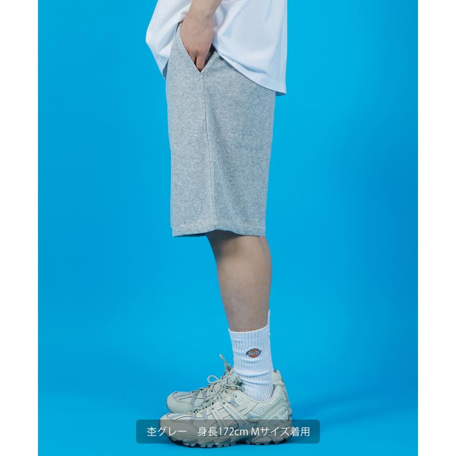 ショートパンツ メンズ SIDEWAY STANCE サイドウェイスタンス パイル地 ハーフパンツ ショーツ アメカジ カジュアル スケーター ストリート 古着MIX 韓国 | improves | 10