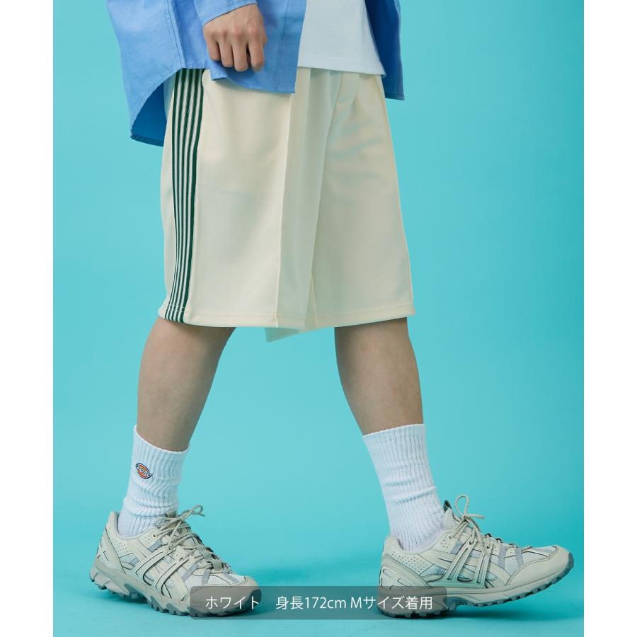 トラックパンツ メンズ SIDEWAY STANCE サイドウェイスタンス ハーフ パンツ 短パン ラインパンツ セットアップ 大きめ アメカジ カジュアル ストリート | improves | 13