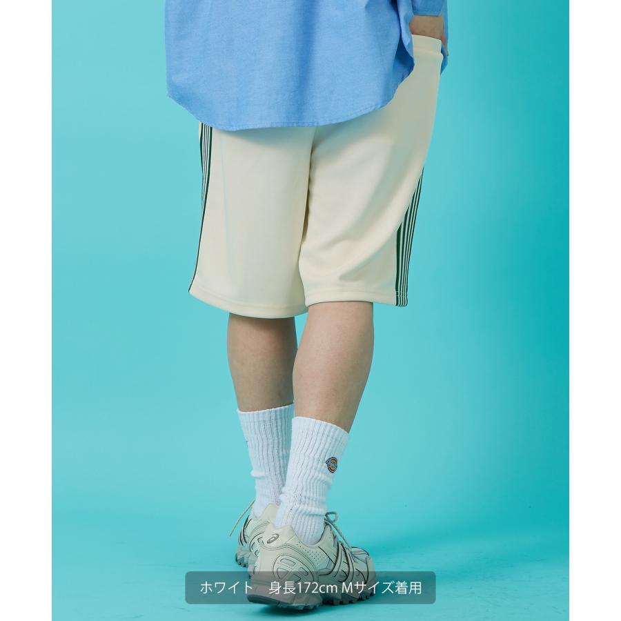 トラックパンツ メンズ SIDEWAY STANCE サイドウェイスタンス ハーフ パンツ 短パン ラインパンツ セットアップ 大きめ アメカジ カジュアル ストリート | improves | 17