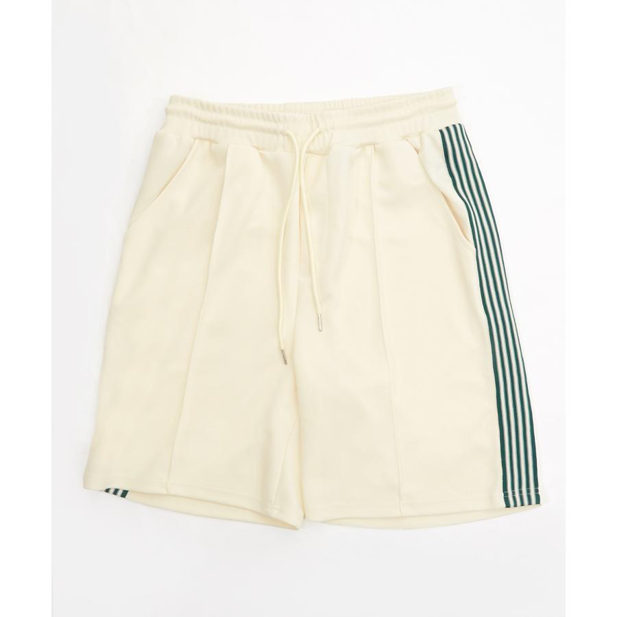 トラックパンツ メンズ SIDEWAY STANCE サイドウェイスタンス ハーフ パンツ 短パン ラインパンツ セットアップ 大きめ アメカジ カジュアル ストリート | improves | 20