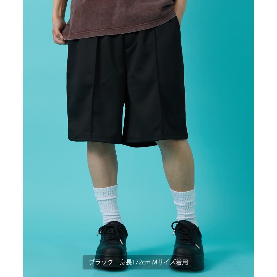 トラックパンツ メンズ SIDEWAY STANCE サイドウェイスタンス ハーフ パンツ 短パン ラインパンツ セットアップ 大きめ アメカジ カジュアル ストリート | improves | 04