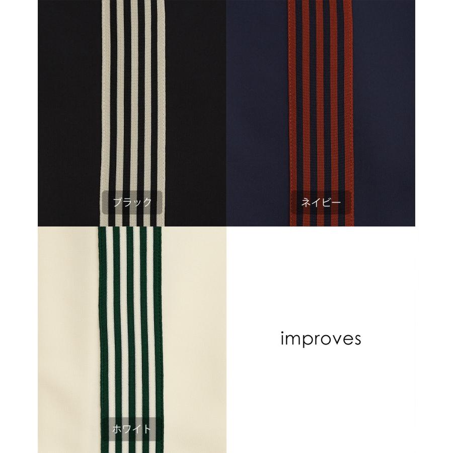 トラックジャケット メンズ SIDEWAY STANCE サイドウェイスタンス ライン ジャージ 半袖 Tシャツ ブルゾン セットアップ 大きめ アメカジ カジュアル | improves | 19