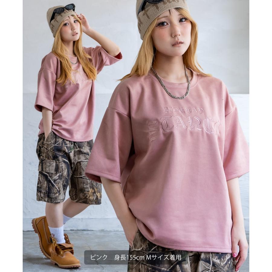 Tシャツ メンズ SIDEWAY STANCE サイドウェイスタンス スエードポンチ ロゴ刺しゅう カットソー アメカジ カジュアル スケーター ストリート 古着MIX 韓国 | improves | 15