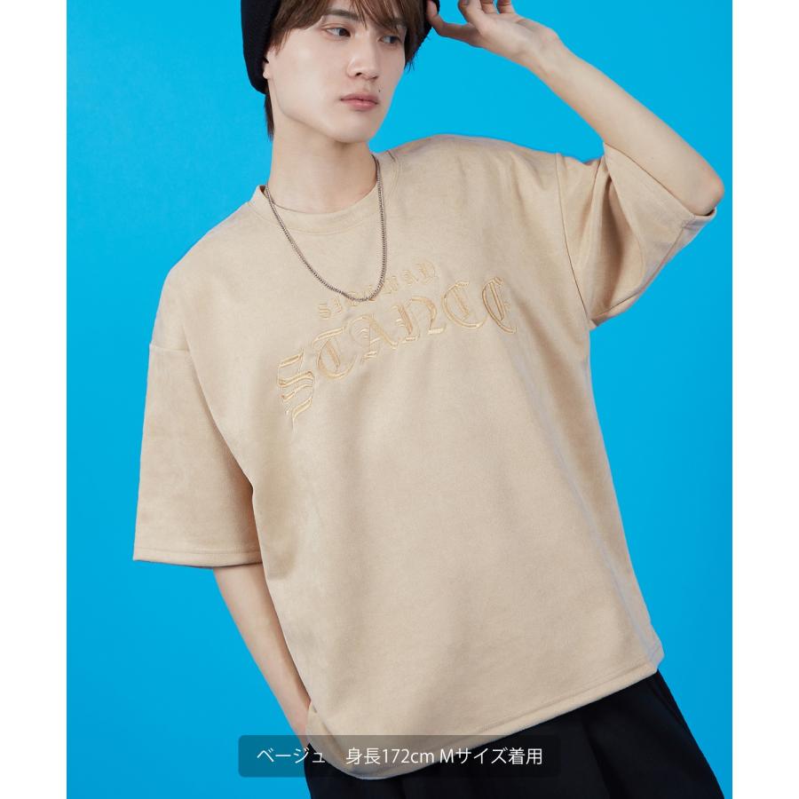 Tシャツ メンズ SIDEWAY STANCE サイドウェイスタンス スエードポンチ ロゴ刺しゅう カットソー アメカジ カジュアル スケーター ストリート 古着MIX 韓国 | improves | 12