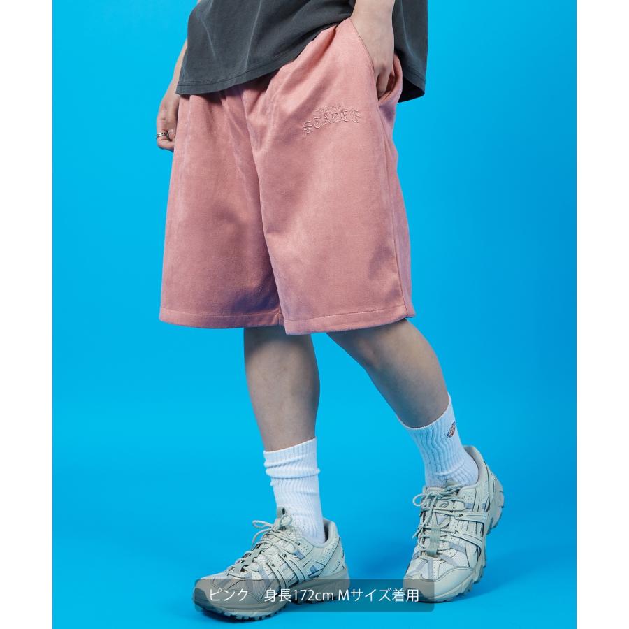 ショートパンツ メンズ SIDEWAY STANCE サイドウェイスタンス スエードポンチ ハーフパンツ ショーツ アメカジ カジュアル スケーター ストリート 古着MIX 韓国 | improves | 16