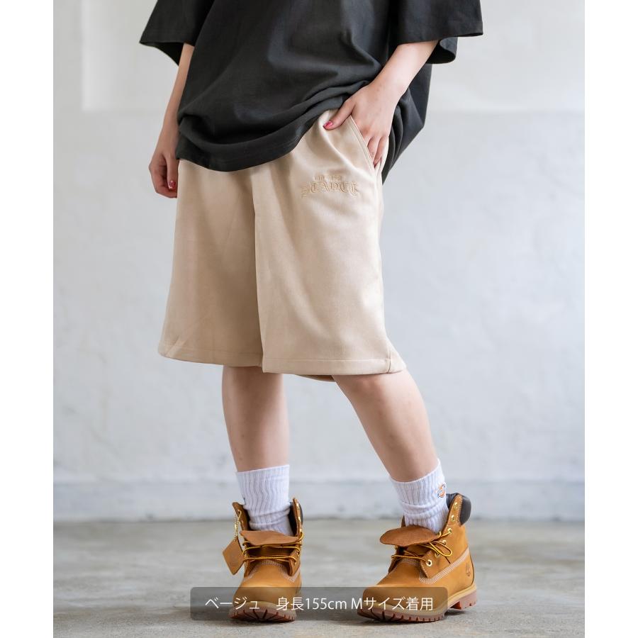 ショートパンツ メンズ SIDEWAY STANCE サイドウェイスタンス スエードポンチ ハーフパンツ ショーツ アメカジ カジュアル スケーター ストリート 古着MIX 韓国 | improves | 09