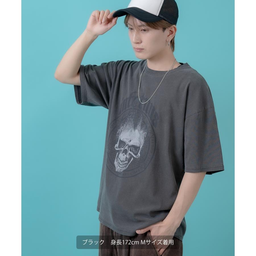 ピグメント 半袖Tシャツ メンズ SIDEWAY STANCE サイドウェイスタンス オリジナルプリント グラフィック カットソー アメカジ スケーター ストリート | improves | 04