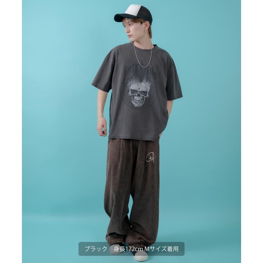 ピグメント 半袖Tシャツ メンズ SIDEWAY STANCE サイドウェイスタンス オリジナルプリント グラフィック カットソー アメカジ スケーター ストリート | improves | 07