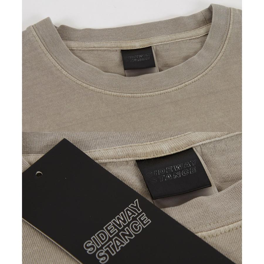 Tシャツ メンズ SIDEWAY STANCE サイドウェイスタンス ピグメント加工 ヴィンテージ加工 メタルバンド ノースリーブ カットソー スケーター ストリート 韓国 | improves | 20