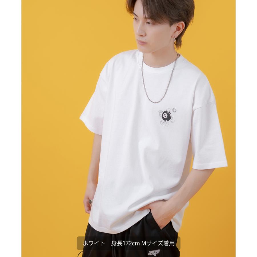 半袖Tシャツ メンズ SIDEWAY STANCE サイドウェイスタンス オリジナルプリント Sボム カットソー アメカジ スケーター ストリート | improves | 04