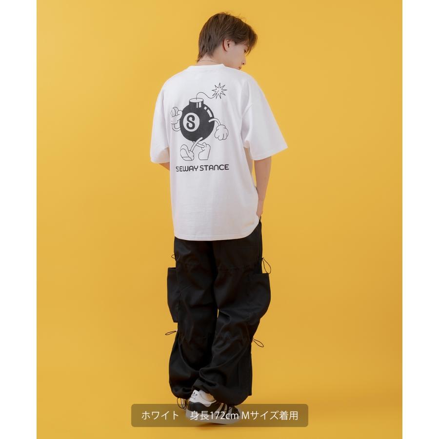 半袖Tシャツ メンズ SIDEWAY STANCE サイドウェイスタンス オリジナルプリント Sボム カットソー アメカジ スケーター ストリート | improves | 08