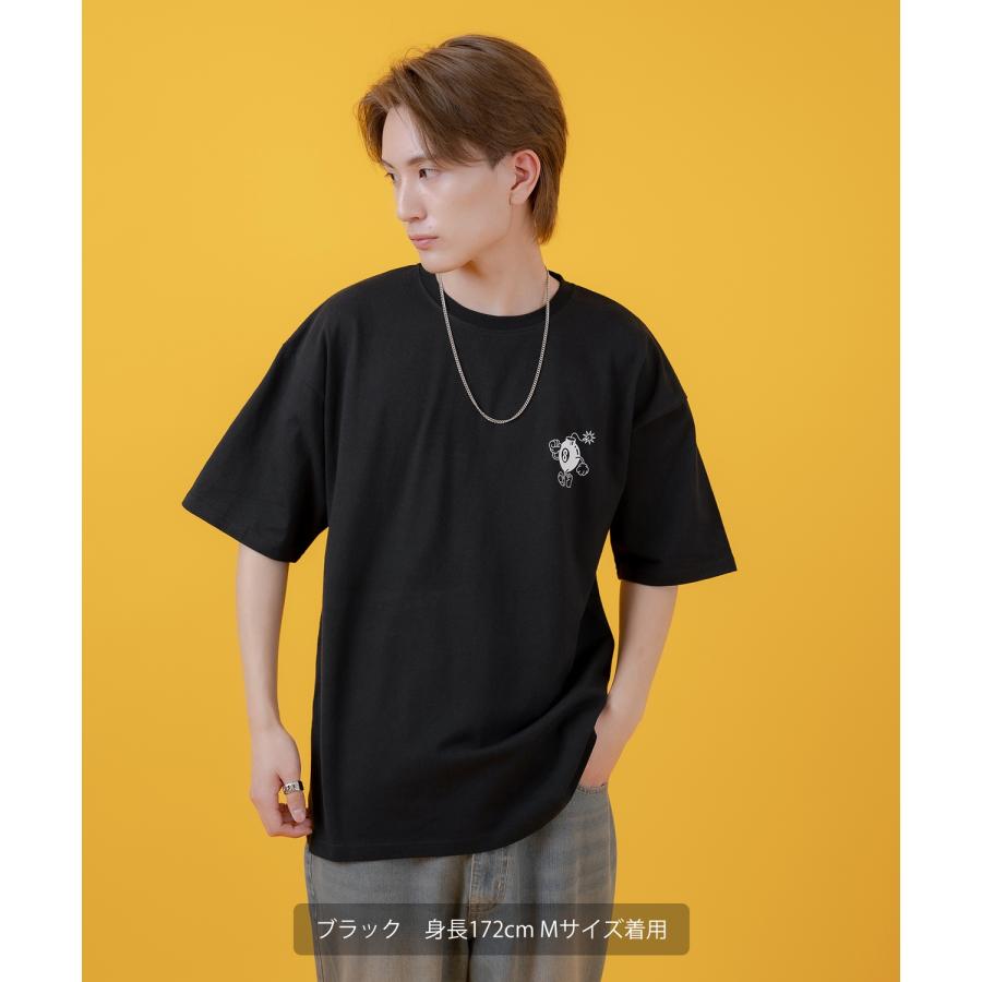 半袖Tシャツ メンズ SIDEWAY STANCE サイドウェイスタンス オリジナルプリント Sボム カットソー アメカジ スケーター ストリート | improves | 09