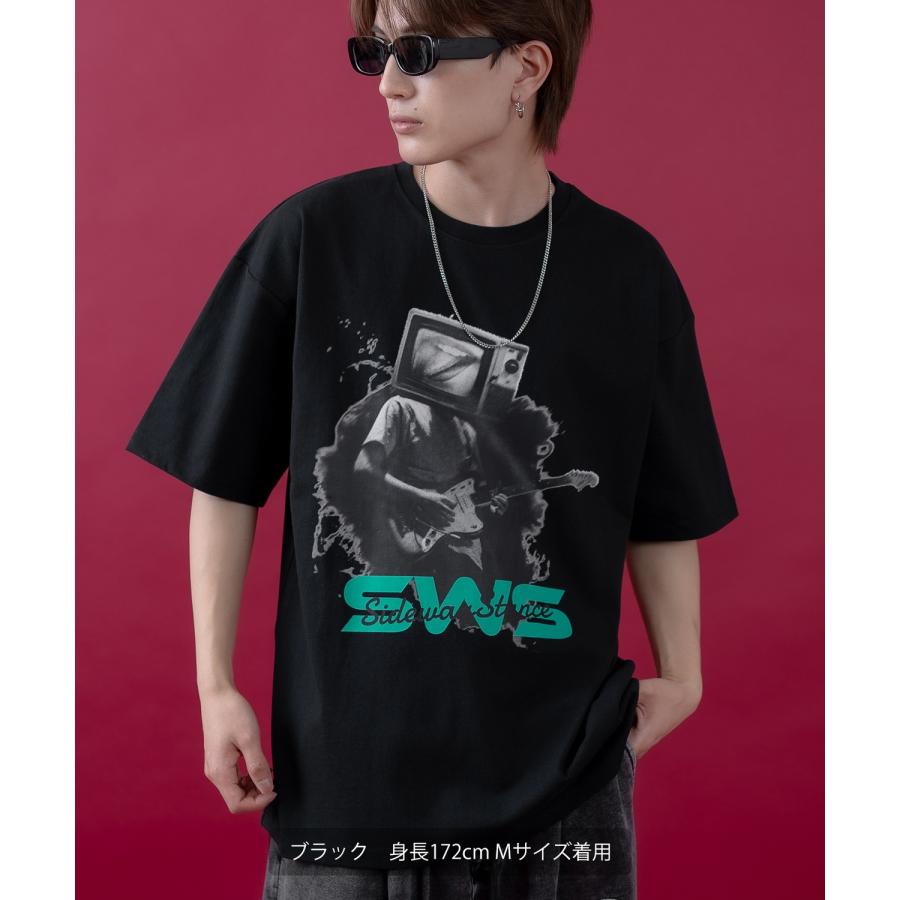 半袖Tシャツ メンズ レディース オリジナルプリント グラフィック カットソー 大きめ アメカジ カジュアル スケーター ストリート 古着MIX 韓国ファッション | improves | 04