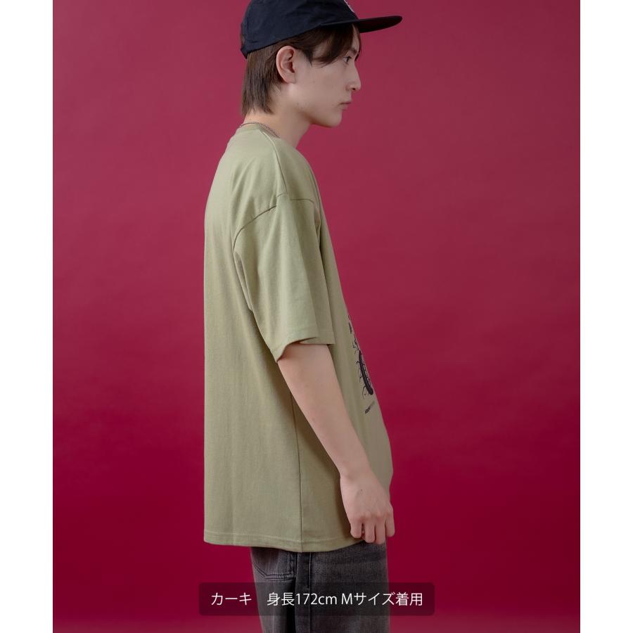 半袖Tシャツ メンズ レディース ジェリー GERRY コラボ プリント カットソー フロントプリント ワンポイントプリント アウトドア ストリート アメカジ 古着MIX | improves | 16