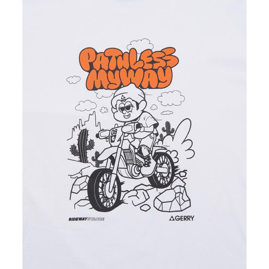半袖Tシャツ メンズ レディース ジェリー GERRY コラボ プリント カットソー フロントプリント ワンポイントプリント アウトドア ストリート アメカジ 古着MIX | improves | 23