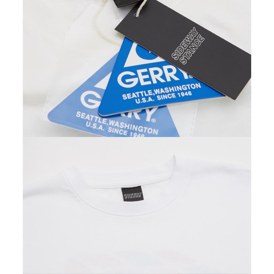 半袖Tシャツ メンズ レディース ジェリー GERRY コラボ プリント カットソー フロントプリント ワンポイントプリント アウトドア ストリート アメカジ 古着MIX | improves | 24