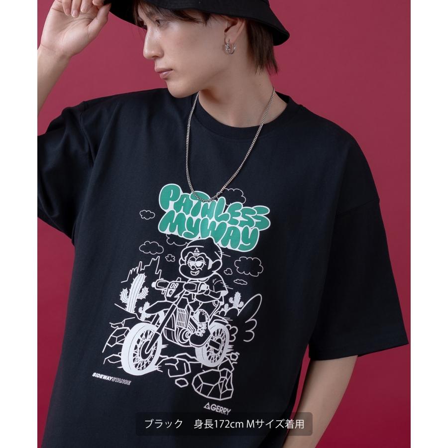 半袖Tシャツ メンズ レディース ジェリー GERRY コラボ プリント カットソー フロントプリント ワンポイントプリント アウトドア ストリート アメカジ 古着MIX | improves | 09