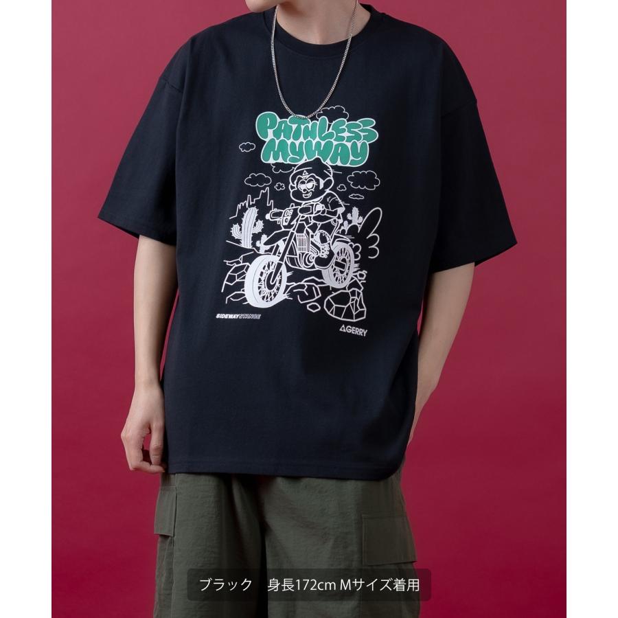 半袖Tシャツ メンズ レディース ジェリー GERRY コラボ プリント カットソー フロントプリント ワンポイントプリント アウトドア ストリート アメカジ 古着MIX | improves | 10