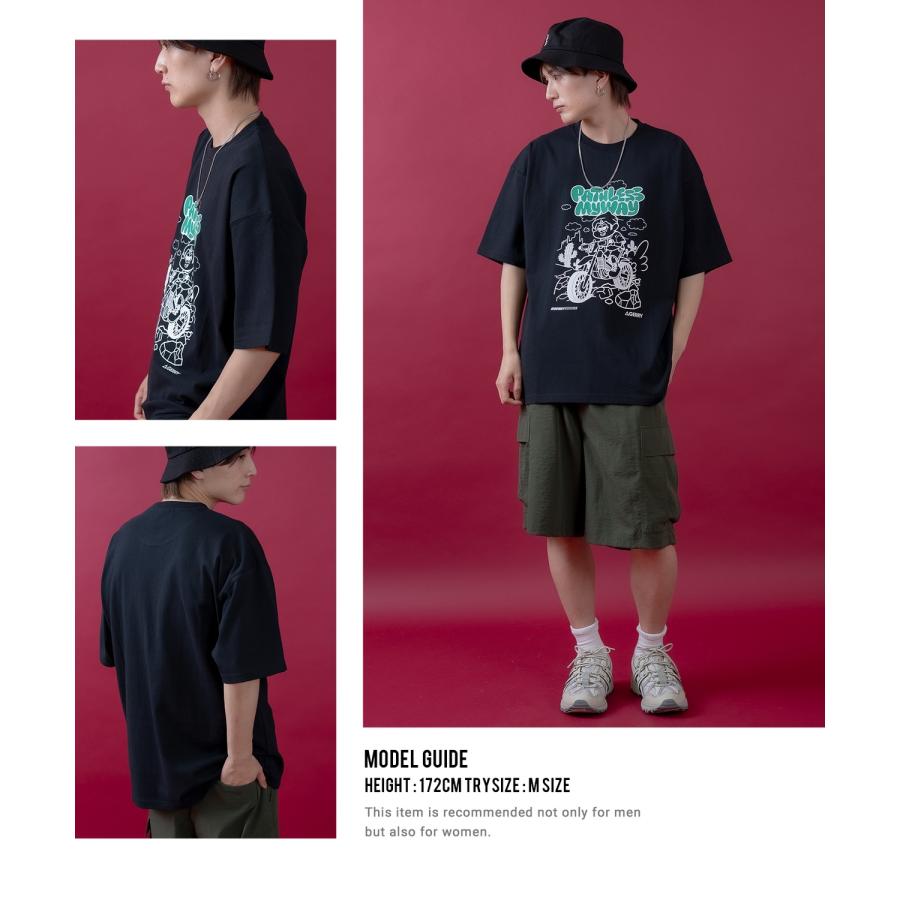 半袖Tシャツ メンズ レディース ジェリー GERRY コラボ プリント カットソー フロントプリント ワンポイントプリント アウトドア ストリート アメカジ 古着MIX | improves | 11