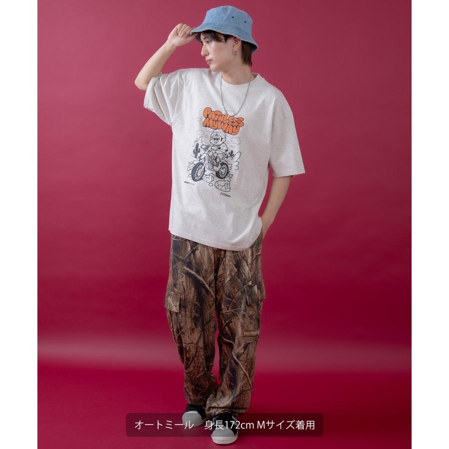 半袖Tシャツ メンズ レディース ジェリー GERRY コラボ プリント カットソー フロントプリント ワンポイントプリント アウトドア ストリート アメカジ 古着MIX | improves | 13