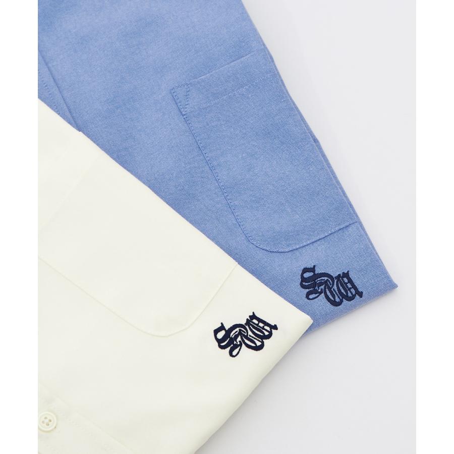 長袖シャツ メンズ サイドウェイスタンス ワンポイント オックスフォードシャツ ビッグサイズ 大きめ アメカジ カジュアル スケーター ストリート 古着MIX 韓国 | improves | 15