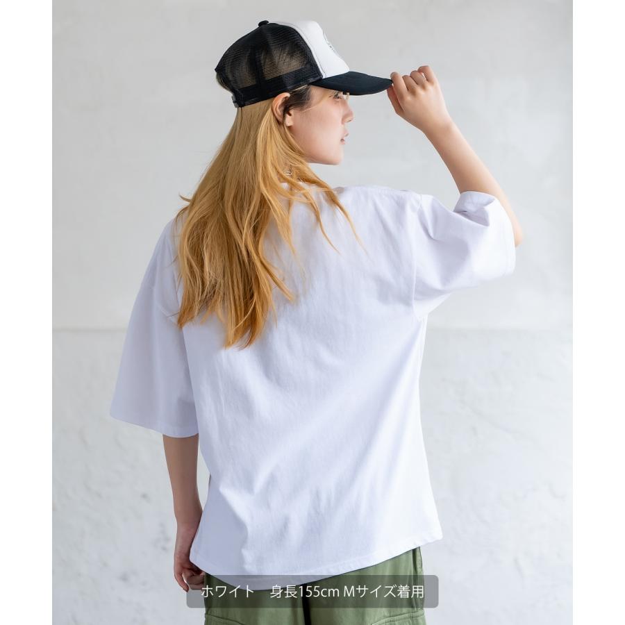半袖Tシャツ メンズ SIDEWAY STANCE サイドウェイスタンス ピスネーム ワンポイント刺しゅう ポケット ロンT カットソー ストリート アメカジ 古着 | improves | 17