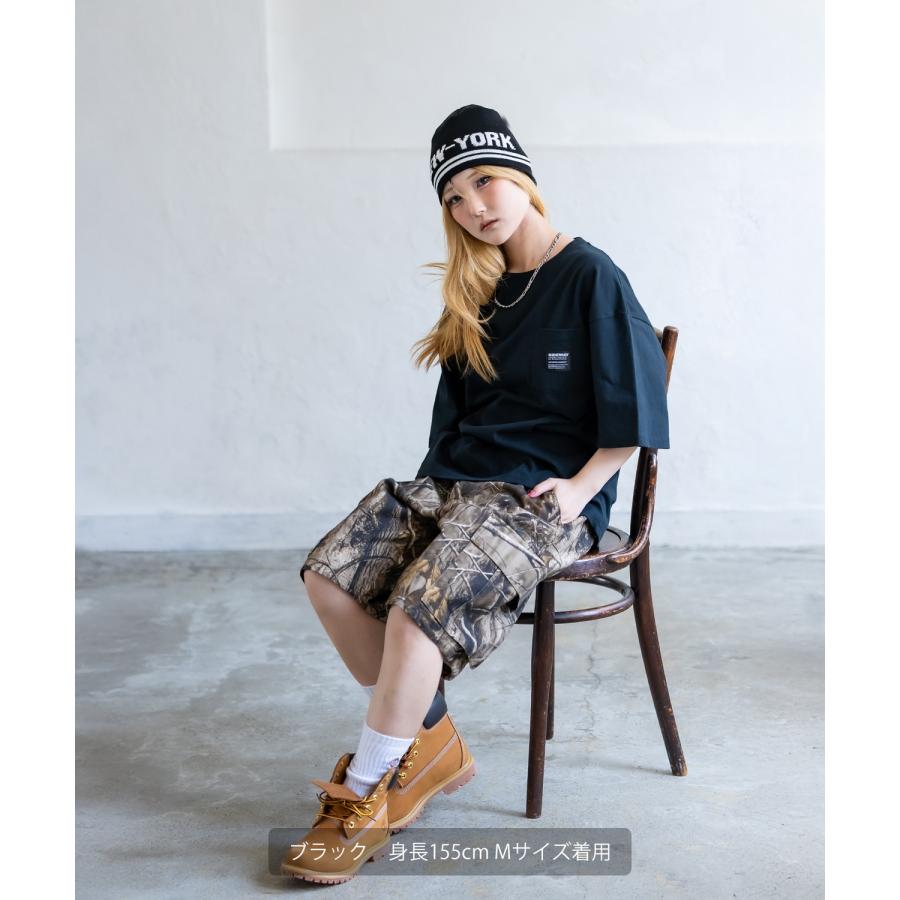 半袖Tシャツ メンズ SIDEWAY STANCE サイドウェイスタンス ピスネーム ワンポイント刺しゅう ポケット ロンT カットソー ストリート アメカジ 古着 | improves | 05